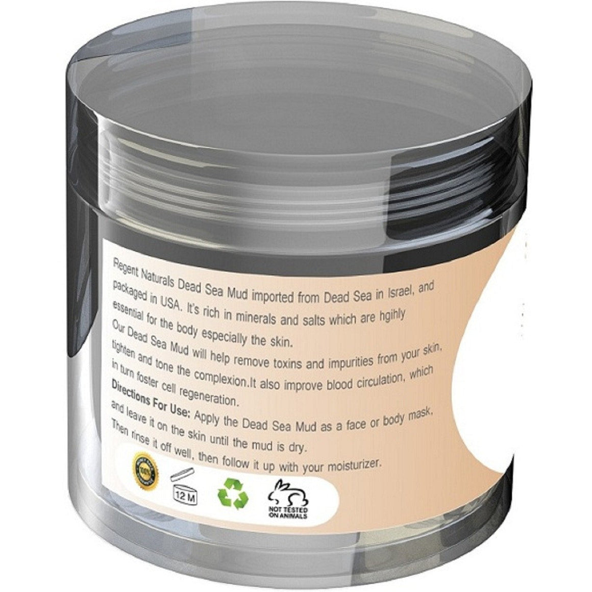 Premium Dead Sea Mud 6oz. Rich in Minerals from Dead Sea Israel. Get ONE Now!