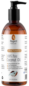 100 % Pure Fractionated Coconut MCT Coconut oil 16oz Unscented. Perfect as Skin moisturizer, hair care & soap making.