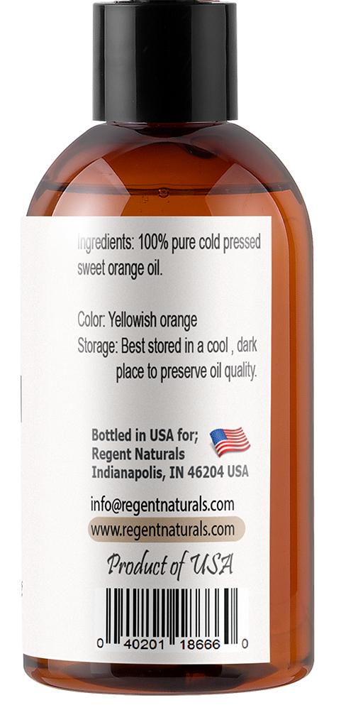 100% Pure Organic Sweet Orange Oil 50ml